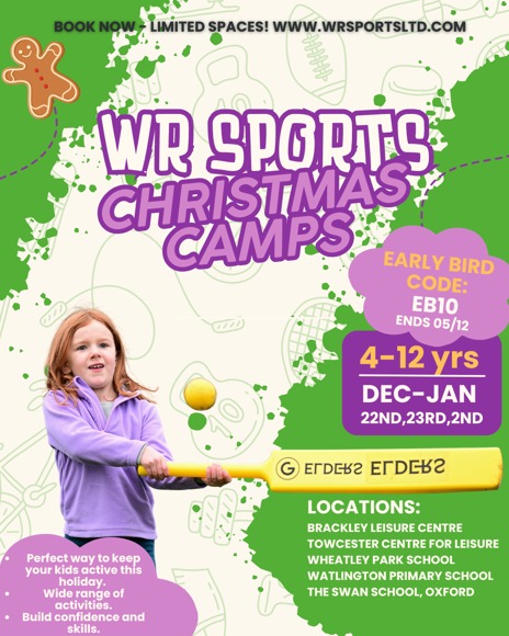 WR Sports   Christmas Camp